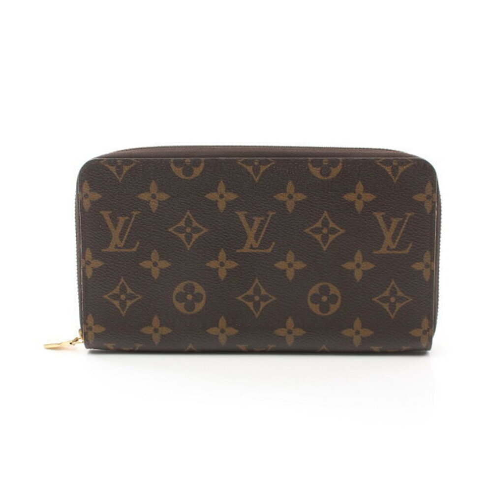Louis Vuitton Zippy Organizer Long Wallet Canvas Monogram Brown